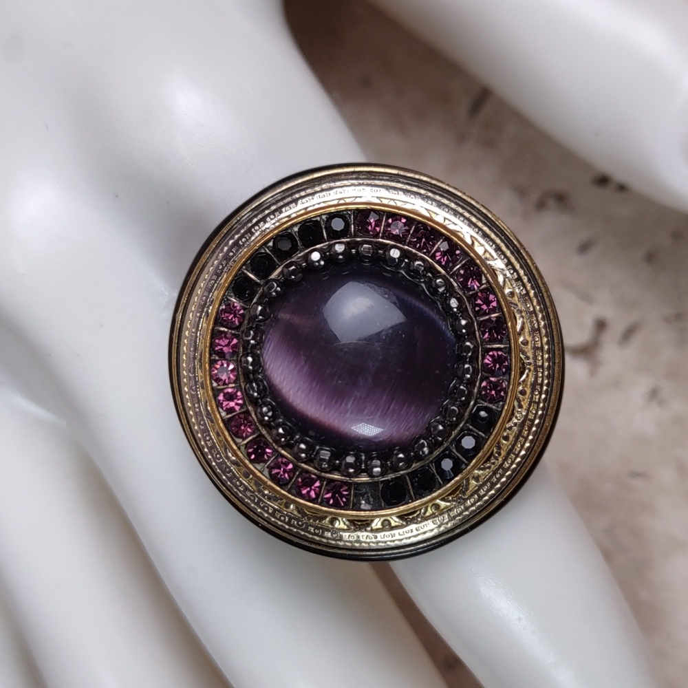 Rings Eclectic by Melanie Lynn Lucite Ring